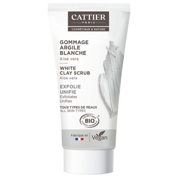 Cattier - Gommage Argile Blanche Bio - 30 ml