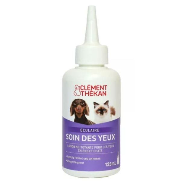 Clement thekan - Soin des yeux chats et chiens - 125ml