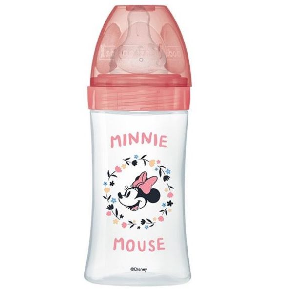 Dodie - Disney Baby biberon anti-colique 0-6 mois tétine ronde 3 vitesses débit 2 - 270ml