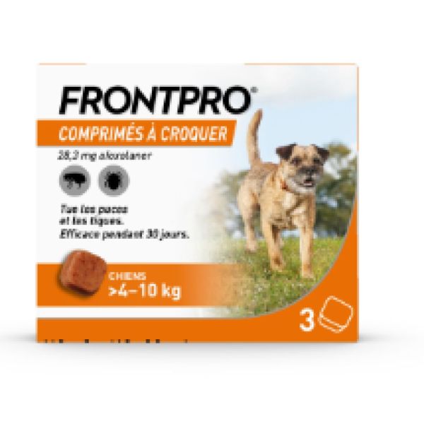 Frontpro - Chiens 4-10kg - 3 comprimés