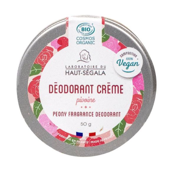 Haut Ségala - Deo Creme Pivoine - 50G