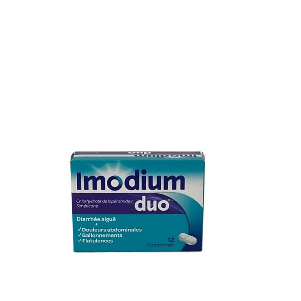Johnson et johnson - Imodium Duo - 12 comprimés