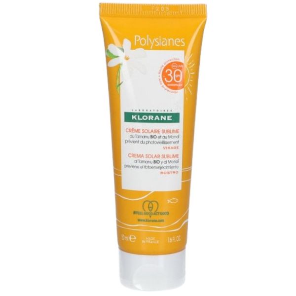 KLORANE - Crème solaire sublime SPF 30 - 50 ml