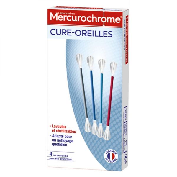 Mercurochrome - Cure oreilles - lot de 4
