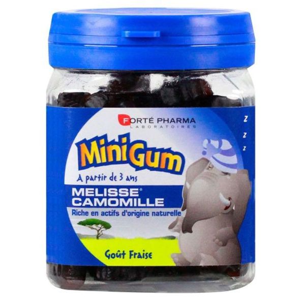 MiniGum Melisse et Camomille - 50 gommes à mâcher