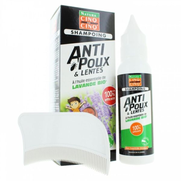 Shampooing à la lavande anti-poux et lentes Cinq sur Cinq