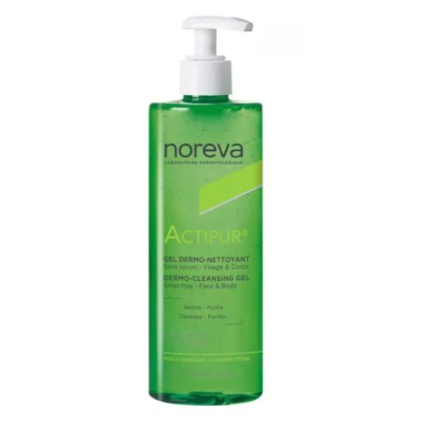 Noreva - Acitpur gel nettoyant visage et corps - 400ml