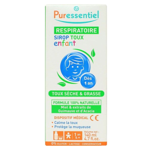 Puressentiel - Sirop Toux Enfant - 140 mL