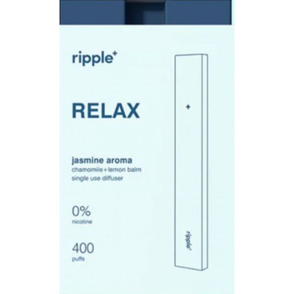Ripple+ - Inhalateur d'aromathérapie Relax arôme Jasmin - 400puffs