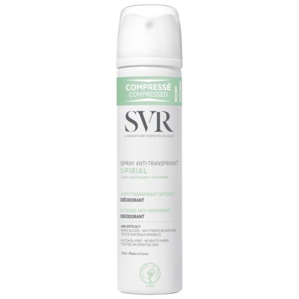 SVR - Spirial Déodorant anti-transpirant intense - 75ml