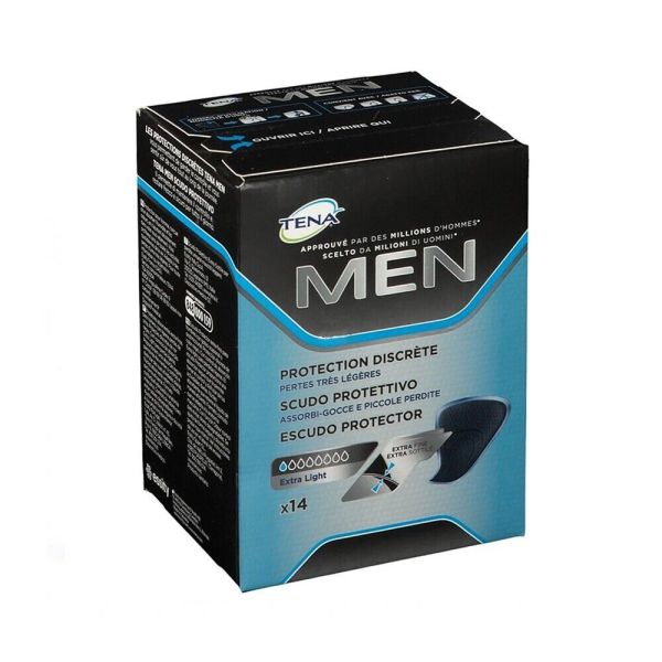 TENA Men - Discreet Protection pertes légères - 14 protections