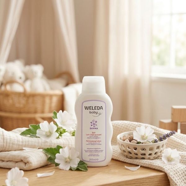 Weleda baby - Derma 3en1 Lait Corps apaisant - 200ml