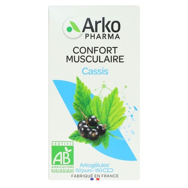 Arkopharma - Arkogélule Cassis Bio - 150 gélules