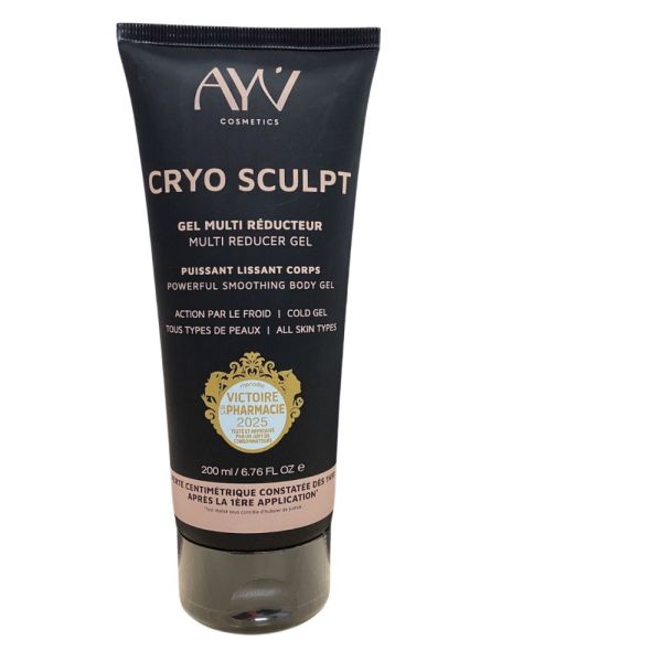 AYV Cosmetics - Cryo Sculpt Gel Multi Réducteur Lissant Corps - 200 ml