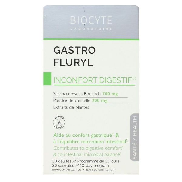 Biocyte  - Gastrofluryl - 30 Gélules