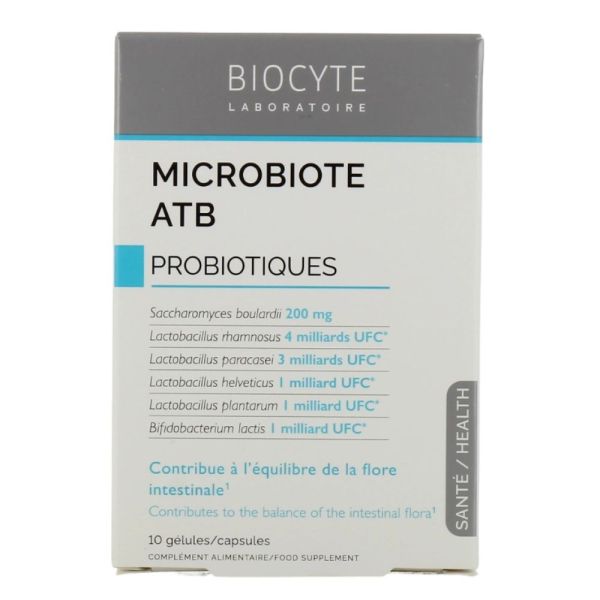 Biocyte - Microbiote ATB - 10 gélules