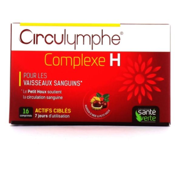 Circulymphe - Complexe H - 16 Comprimés