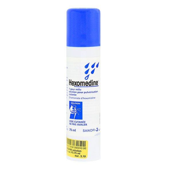 Cooper - Hexomedine Solution plaies superficielles 1 pour mille - 75ml