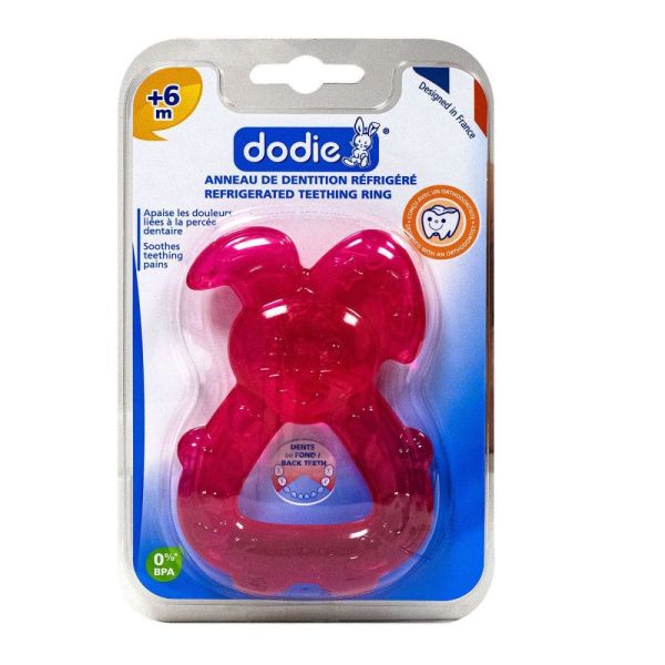 Dodie - Anneau de dentition réfrigéré lapin - 1 anneau