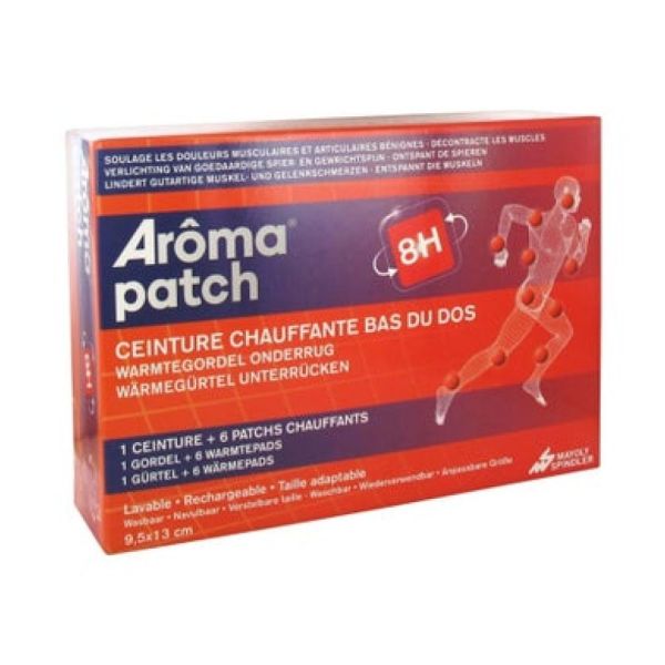 Mayoli - Arôma patch ceinture chauffante bas du dos + 6 patchs