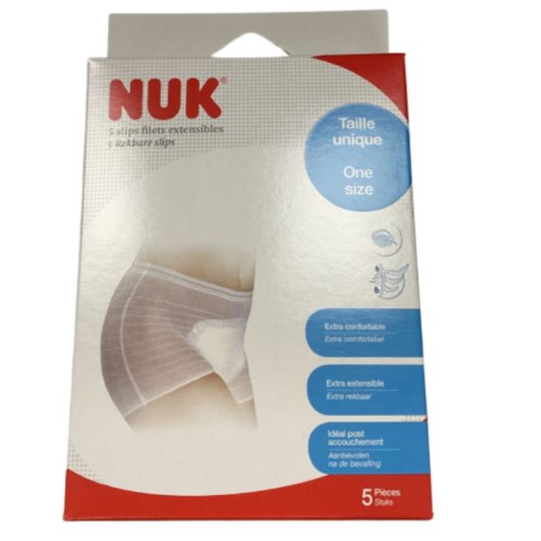 Nuk - Slips Filets Extensibles Taille Unique - 5 unités