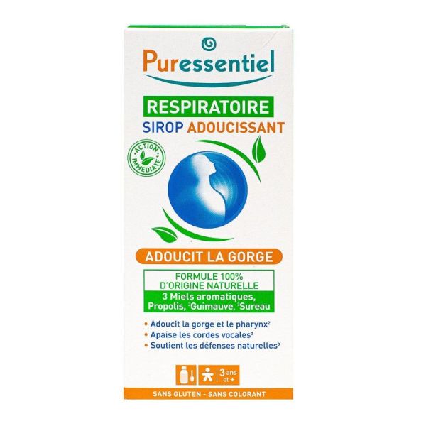 Puressentiel - Sirop adoucissant respiratoire - 125 ml