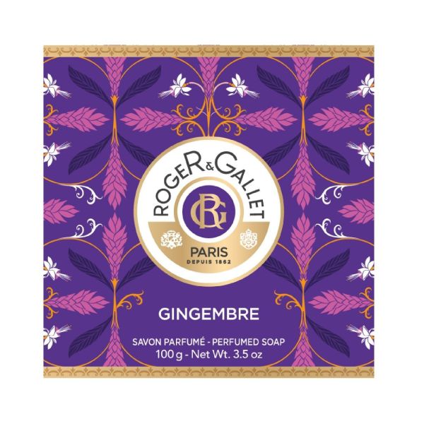 Roger & Gallet - Savon rond parfumé Gimgembre - 100g