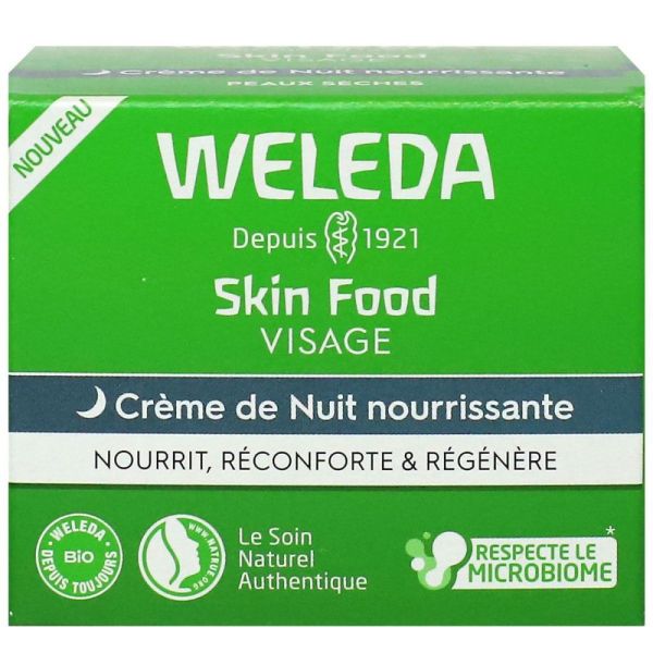 Weleda - Crème de nuit nourrissante - 40ml