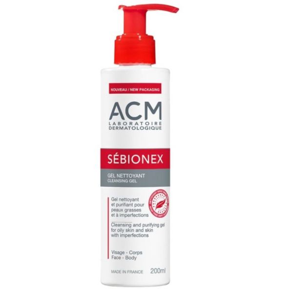 ACM - Sébionex gel nettoyant - 200ml