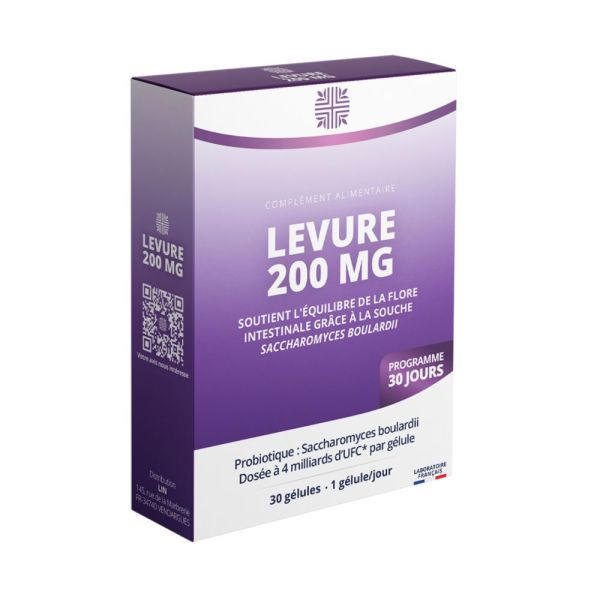 Apothical - Complément Alimentaire Levure 200mg