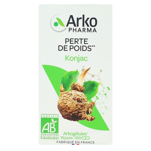 Arkopharma - Konjac Bio - 150 gélules