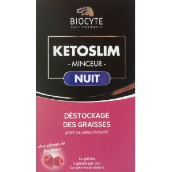 Biocyte - Ketoslim Minceur - Nuit - 60 gélules