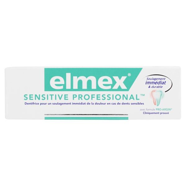 Elmex - Dentifrice dents sensibles Sensitive Professional - 75 ml