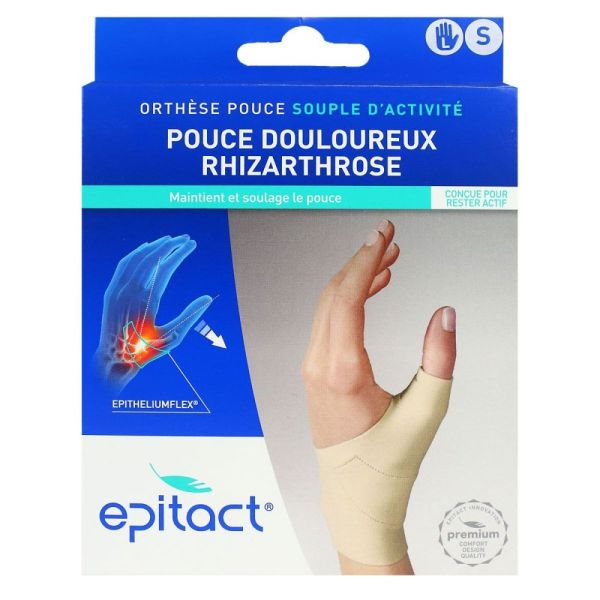 Epitact - Orthèse souple de jour Pouce douloureux Rhizarthrose