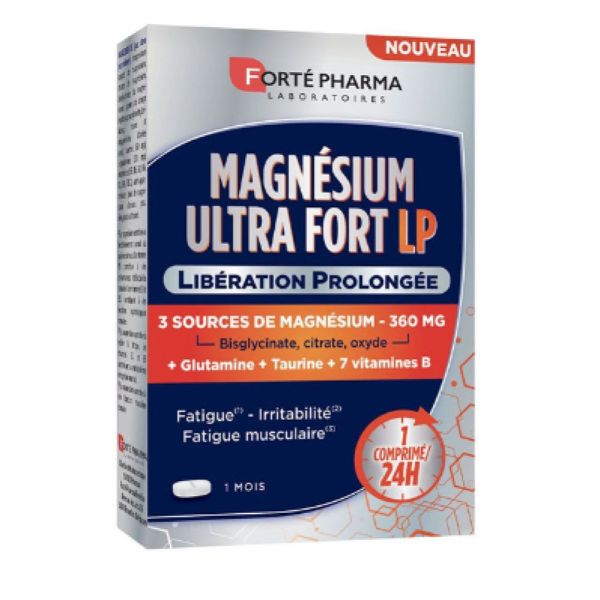 Forté Pharma - Magnésium ultra fort LP - 30 comprimés