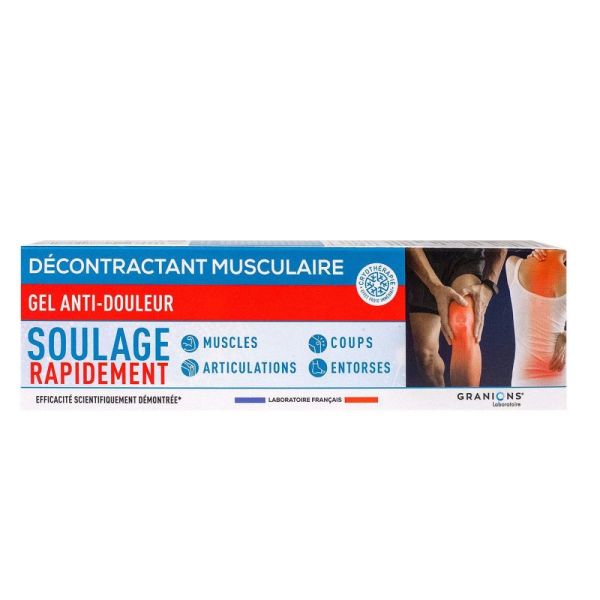 Granions - Décontractant musculaire gel anti-douleur - 100ml