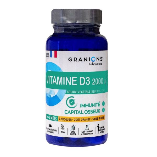 Granions - Vitamine D3 - 30 Comprimés