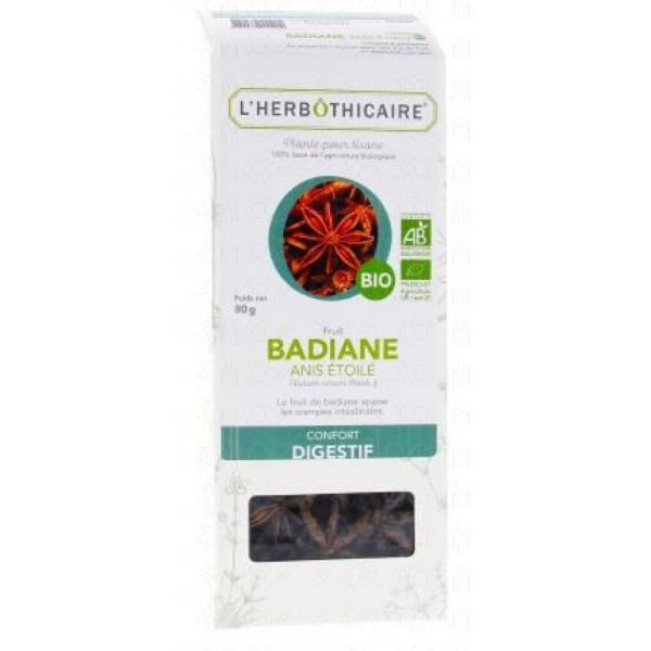 L'herbôthicaire -  Tisane Badiane - 80g