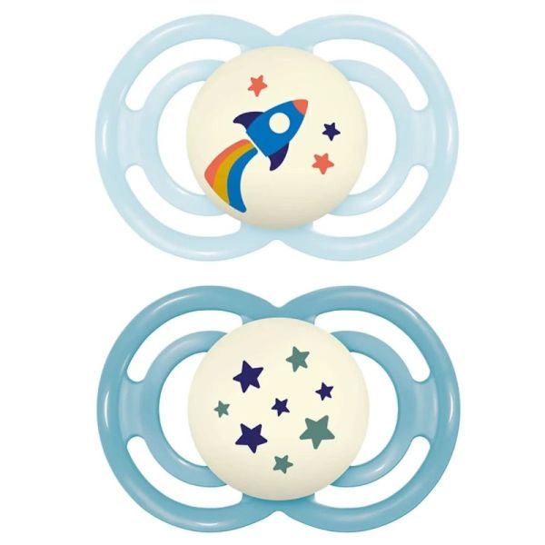 Mam - Tétines perfect nuit - 18+mois - 2 tétines