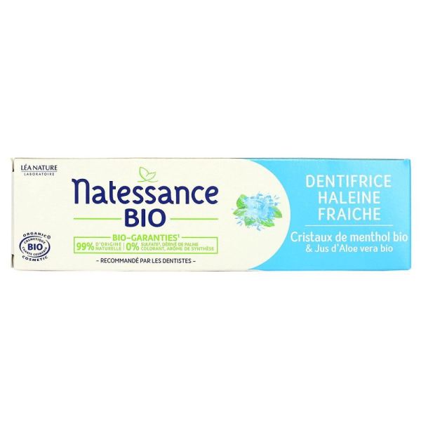 Natessance - Dentifrice Haleine Fraiche - 75Ml