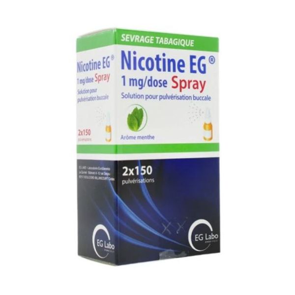 Nicotine EG spray - 1mg / dose