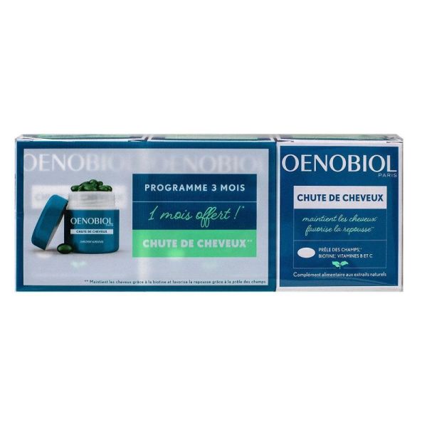 Oenobiol - Chute de cheveux - 3x60 capsules