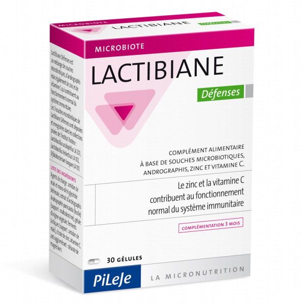 Pileje - Lactibiane Défenses - 10 gélules