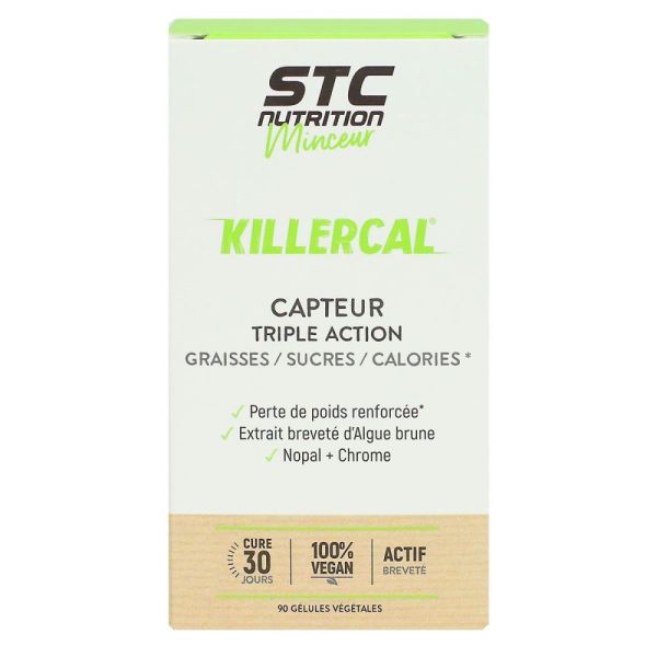 STC Nutrition - Killercal capteur triple action - 90 gélules