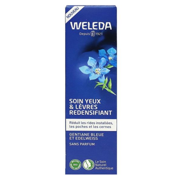 Weleda - Soin yeux et lèvres redensifiant - 10ml