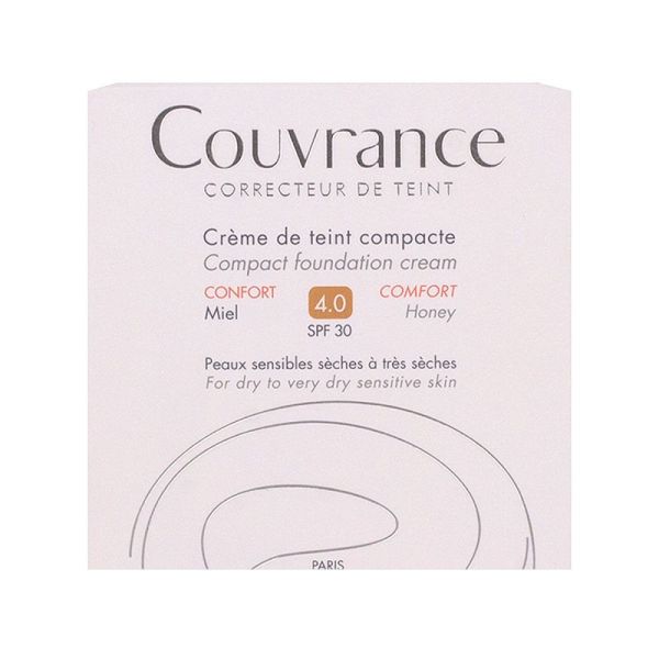 Avène - Couvrance - crème de teint compacte Confort SPF 30 - 10g - 4.0 Miel