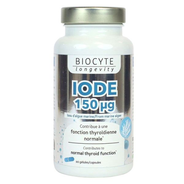 Biocyte - Iode 150 µg - 90 gélules