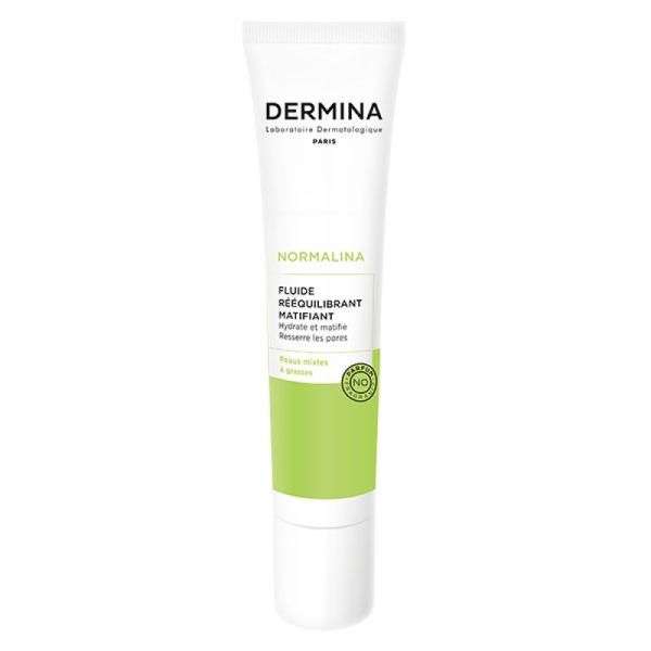 Dermina - Normalina fluide rééquilibrant matifiant - 40ml