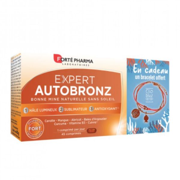 Forté pharma - Expert autobronz -45 comprimés