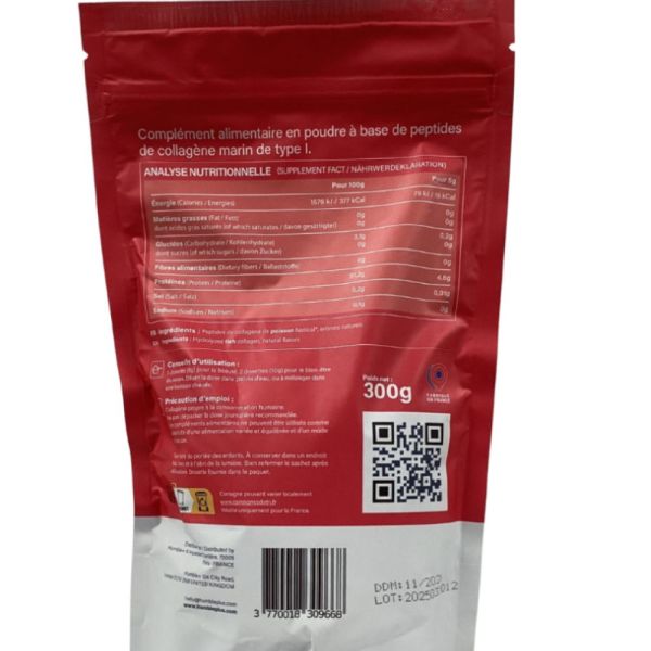 Humble + - Collagène Marin fruits rouges - 300g